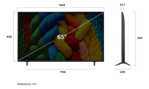 Smart Tv Led LG 65 65nano80asa 4k Uhd Alpha 7 4k Gen8