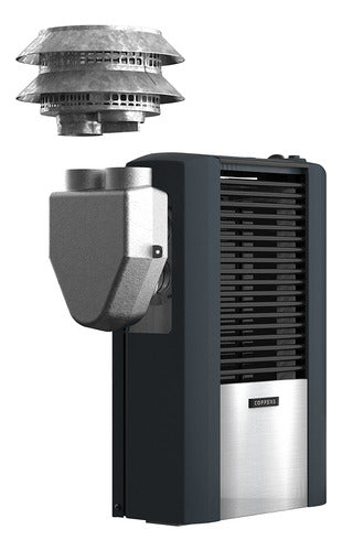 Calefactor Tbu Izquierdo Coppens 2500kcal Multigas Tio Musa Grafito