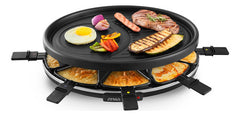 Racletera Atma Ra918p Para 8 Personas Negro