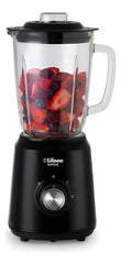 Licuadora Liliana Al340 De 850w Apta Hielo Jarra Vidrio 1.5l Negro