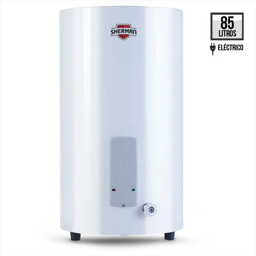 Termotanque Eléctrico Sherman Tepc085eshk2 Blanco Blanco