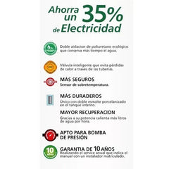 Termotanque Electrico De Pie Rheem Tep125 De 125lts Gris Oscuro