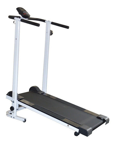 Cinta Caminadora Randers Arg-051 Magnética Monitor Elec. Color Gris/negro