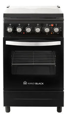 Cocina Eléctrica Kanji Kjh-ekb001v 50cm Grill Color Negro