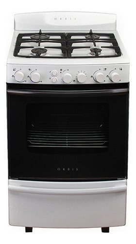 Cocina Multigas Orbis 968bc455 Cm Luz Encendido Timer Blanca
