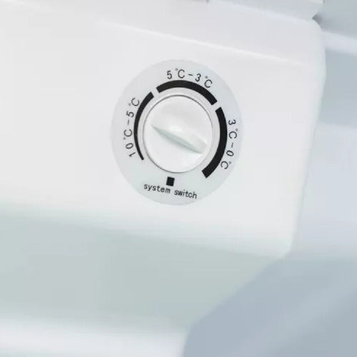 Heladera Exhibidora Vertical Philco Phev528b2 Blanca 528l Cs - Blanco