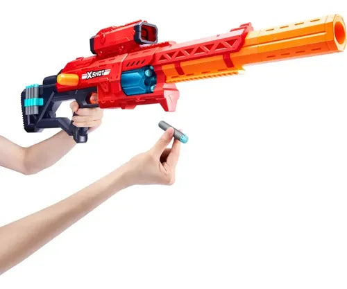 Pistola Zuru X-shot Excel Ranger X8 7964 Rojo