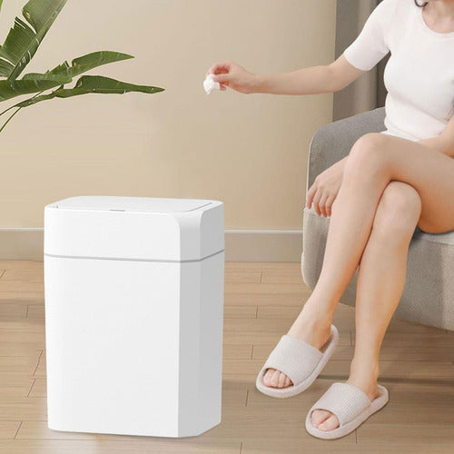 Cestos Basura Kit Onebox Obs1611 Balde Extraible 11l/16l Css Blanco