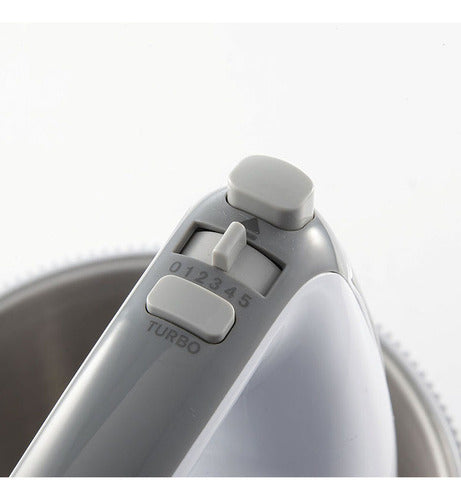 Batidora De Mano Smartlife 300 Watts Sl-hm1035pn Color Blanco Frecuencia 50 Hz X 60 Hz