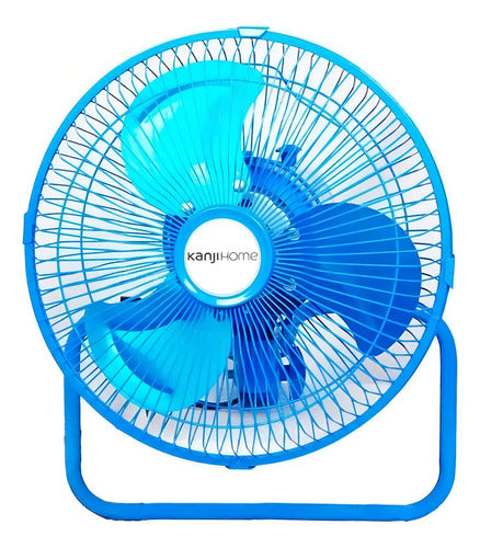 Ventilador 10 Kanji 3 En 1 Kjh-fi1006501 96cm 3 Velocidades Color De La Estructura Celeste Color De Las Aspas Plateado Diámetro 25 Cm Frecuencia 0 Material De Las Aspas Metal