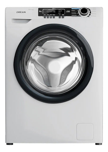 Lavarropas De Carga Frontal Drean Lcfdr0609lb0 6kg 900rpm Blanco