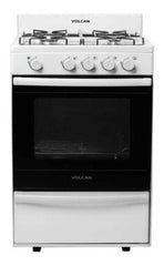 Cocina A Gas Volcan 87644vm Blanca 4 Hornallas 55cm De Ancho Blanco