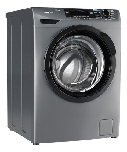 Lavarropas Automático Drean Lcfdr0814sg 8kg 1400rpm Inverter Gris