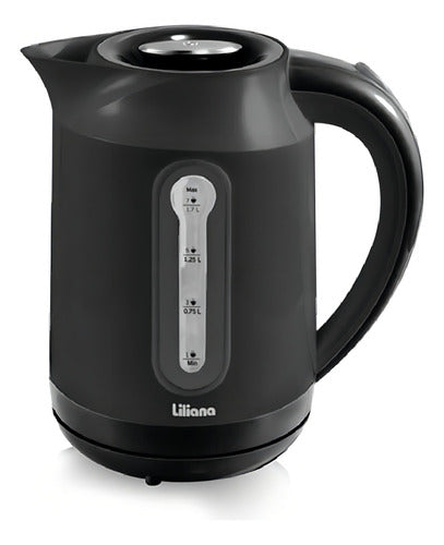 Pava Jarra Eléctrica Liliana Ap925n Ne Powerheat 1,7l 2000w Color Negro