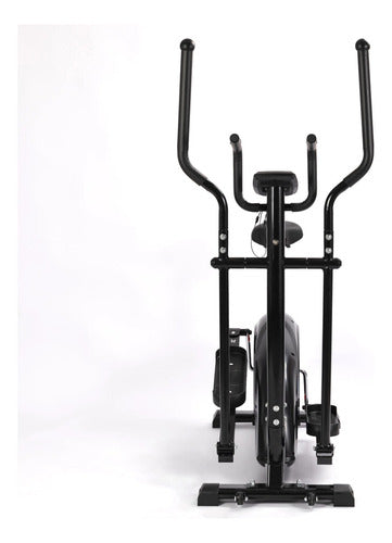 Bicicleta Eliptica Con Asiento Tm 61505 Negro Acero Abs Ct