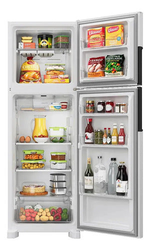 Heladera Whirlpool Inverter No Frost Top Freezer 407/386 Lts Inoxidable - Blanco