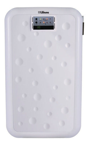 Calefactor Eléctrico Liliana Tcv110d Con Termostato 2200w Blanco/negro
