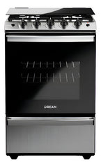 Cocina Multigas Drean Cd5617ai0 Inox 56 Cm Con Air Fryer C Gris