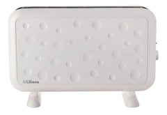 Calefactor Eléctrico Convector Liliana Cfb17 De 2000w Blanco/negro