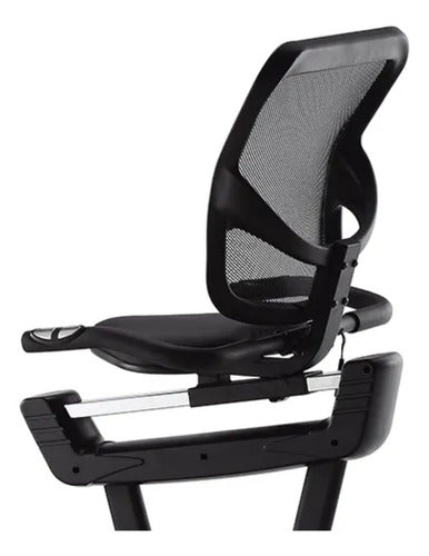 Bicicleta Fija Horizontal Magnetica Randers Arg6392 H110k Cs Negro
