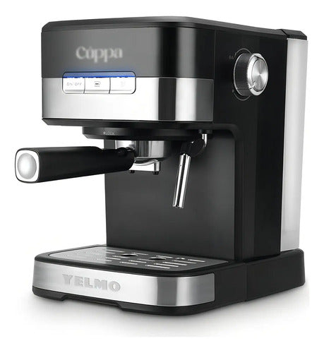 Cafetera Espresso Yelmo Ce-5110 De 1,5 Lts 1100w 19 Bar Negro