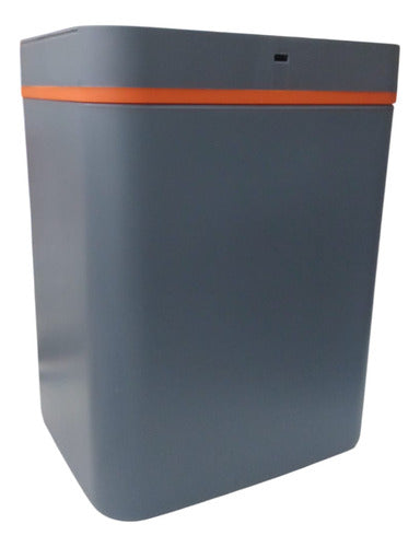 Cesto De Basura Con Sensor Inteligente Vivendi 51303 De 15l Gris
