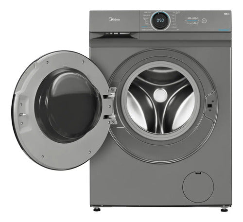 Lavarropas Midea 6 Kg Mf100w60/t-a1 - Color Titanio Gris Oscuro
