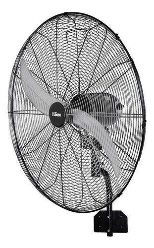 Ventilador Pared Industrial Liliana Vwi32 Oscilante Cts 81.28 Cm Negro Plata Metal 2
