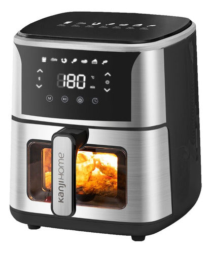 Freidora De Aire Kanji 6,5l Kjhaf1504 Negro