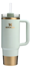 Vaso Térmico Stanley Quencher Verde Dorado 887ml Libre Bpa C Celadon Gilded