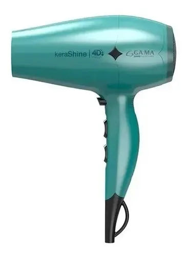 Electro Gama Italy Secador De Cabello Diamond 4d Kerashine 2 Color Turquesa