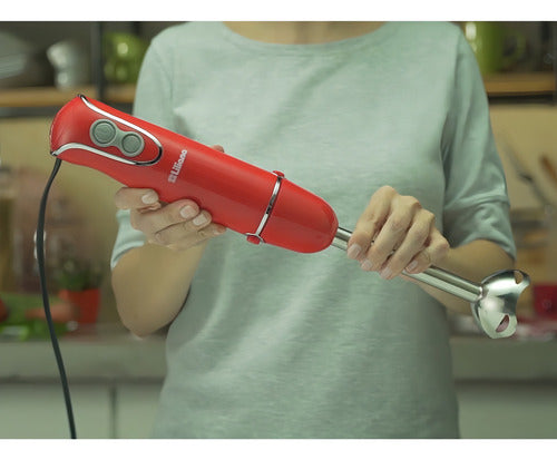 Mixer Liliana Rainbow Mix Ah102r Rojo 450w