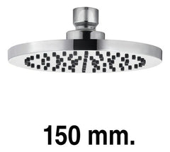 Griferia Ducha Articulada Fv 0126.pr0-15-cr De 150mm Cromo