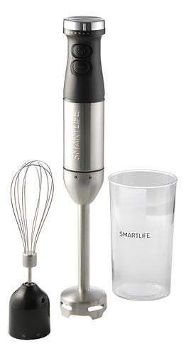 Mixer Smartlife 5010 Minipimer Licuadora 800w Acero Inox Plata