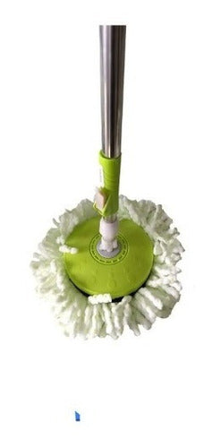 Mopa Balde Escurridor Trapeador Ultraplana Verde Tio Musa Verde