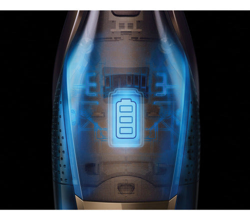 Aspiradora Inalámbrica Vertical A Mano Electrolux Erg25 C Azul
