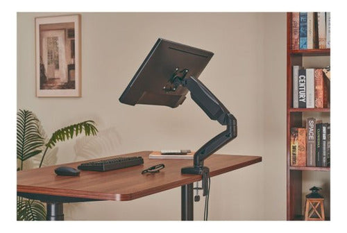 Combo Soporte Brazo Monitor Notebook Onebox Lcd12um +lcd5 Cs Negro