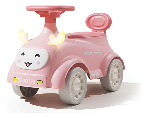 Pata Pata Mobi Bebesit Rod-130b Con Baul Luces Musica Rosa