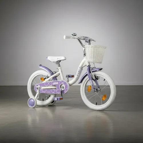 Bicicleta Rodado 16 Stark Love V Brakes Acero Aluminio Violeta 16
