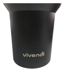 Vaso Térmico Acero Inox Vivendi Negro De 1200 Ml C/sorbete Negro Lisa