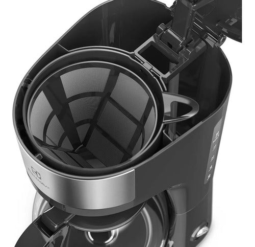 Cafetera Eléctrica Electrolux Negra/inox Ecm20 1,2l Tio Musa Negro