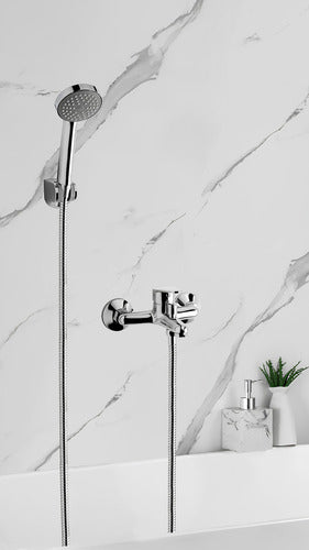 Grifería De Baño Fv M4 Compacta 0310/m4-cr Bañera Ducha Cromo Cromado