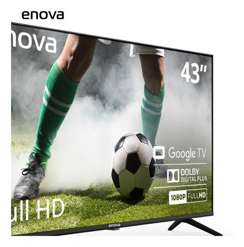 Smart Tv Led Tft De 43 Enova Fhd Google Tv Te43fg11-tdf