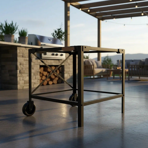 Base Horno Tromen Trh Tango 04-000-043 Con Patas Y Ruedas