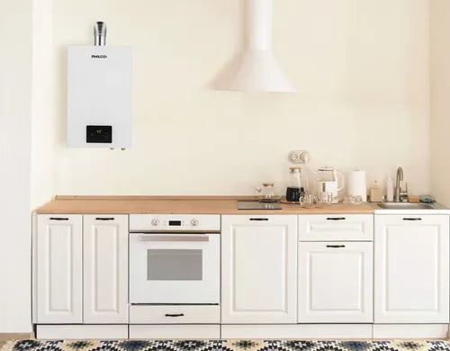 Calefón Philco 14/l Min - Blanco - Tiro Forzado - Tecnología Pilotless Gn