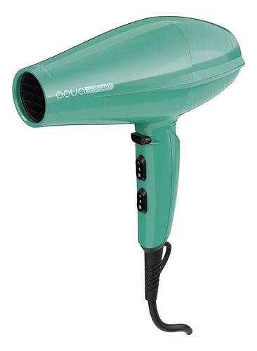 Secador De Pelo Ga.ma Italyaqua Therapy Brilliant Ceramic Ion Verde