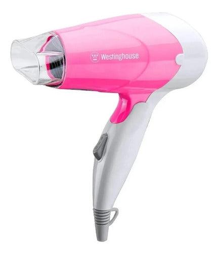 Secador De Pelo Westinghouse Whhd8300 1000w 2 Velocidades Rosa
