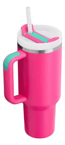 Vaso Stanley Quencher Heatwave Passion Pink Térmico 1.18l Rosa Passion Pink