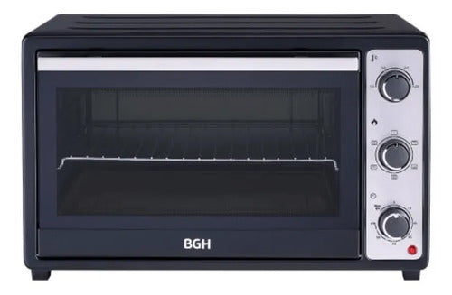 Horno Eléctrico Bgh 55 Litros Negro