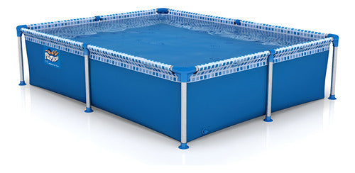 Pileta Pelopincho M1020 Lona 1000lts 1,85x1,45mts Tio Musa Azul
